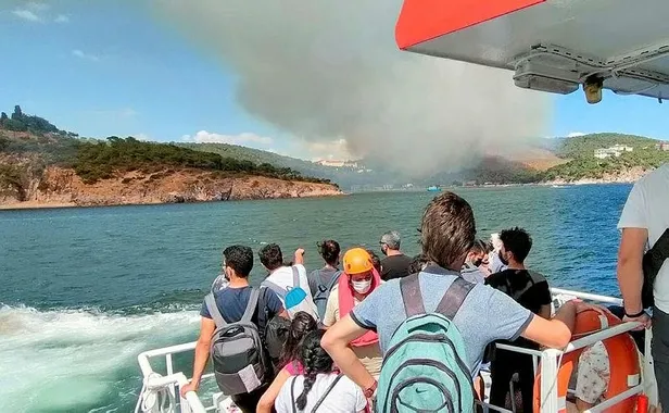 Heybeliada'daki orman yangını kontrol altına alındı! Valilikten son dakika açıklaması-6