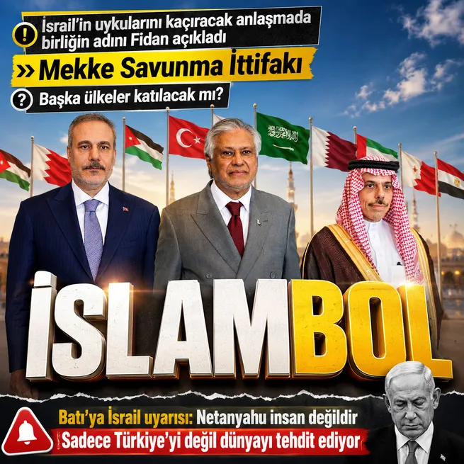 Bakan Fidan İstanbuldaki ilk komite toplantısında adını açıkladı: Mekke Savunma İttifakı