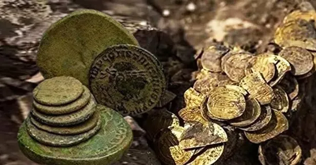 Çekici vurduğu yerde küp küp altın buldu! Milyonluk servet tesadüfen ortaya çıkarıldı