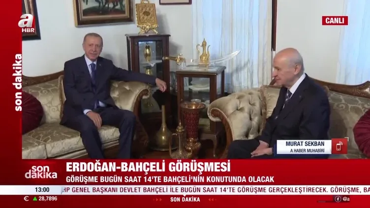 Başkan Erdoğan Bahçeli ile görüşecek