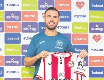 Jordan Henderson Brentford’da