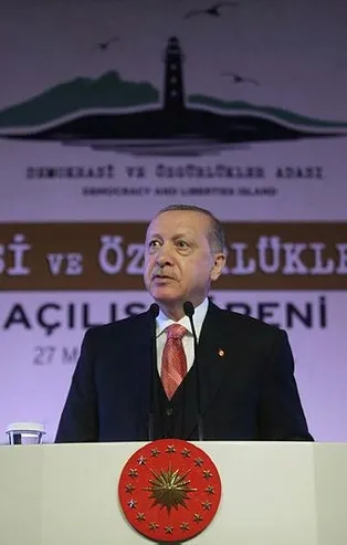 Son dakika: Başkan Erdoğan'dan Demokrasi ve Özgürlükler Adası paylaşımı: Yassıada’yı tarihe gömdük