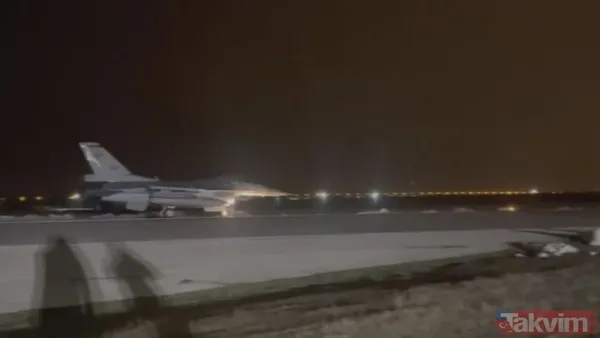 Kış Kartalı Harekatı işte böyle başladı! Milli Savunma Bakanlığı uçakların kalkış görüntülerini paylaştı - 5