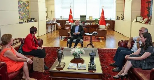 Kemal Kılıçdaroğlu, CHP’nin belgeli bankamatik memuru Mimarlar Odası Ankara Şube Başkanı Tezcan Karakuş Candan ile bir araya geldi