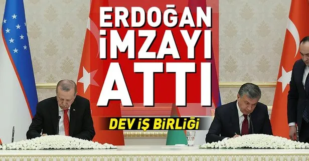 Türkiye-Özbekistan arasında dev iş birliği