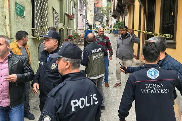 Bursa'da doğalgaz patlaması