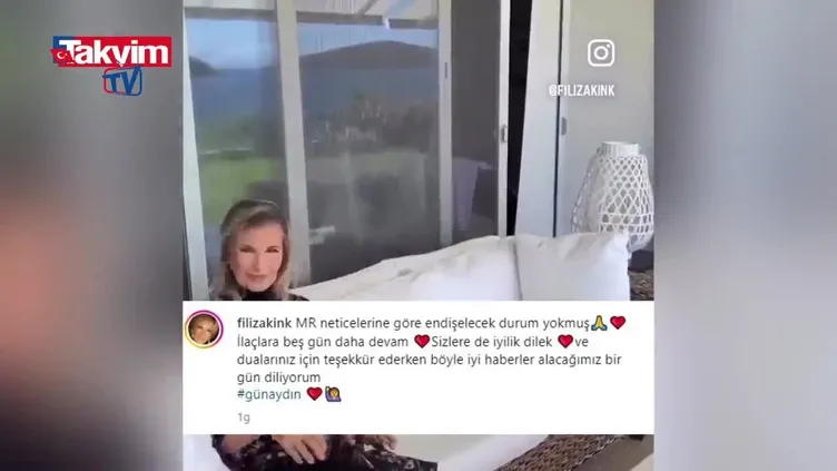 Yeşilçam efsanesi Filiz Akın'dan iyi haber!