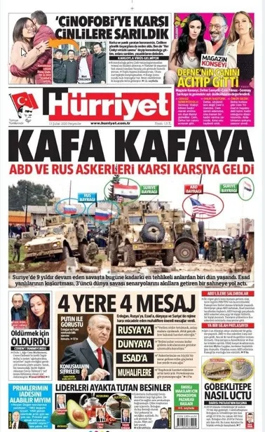 Yine mi sinsi algı operasyonu Hürriyet? Kılıçdaroğlu'nun FETÖ yalanları 1. sayfada, Başkan Erdoğan'ın CHP-FETÖ ilişkisini deşifre eden sözleri nerede?-4