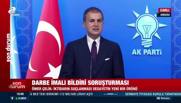 AK Parti Sözcüsü Ömer Çelik'ten Dendias'ın skandal sözlerine tepki!