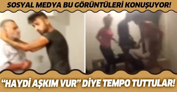 Burdur’da dehşete düşüren olay! Uyuşturucu kullandığı iddia edilen gençler yaşlı adamı darp etti, kadınlar da Vur vur diye tempo tuttu...