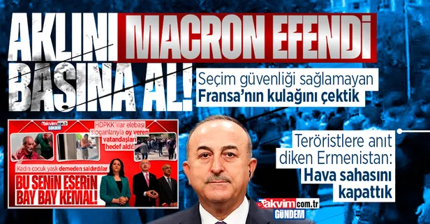 Dışişleri Bakanı Mevlüt Çavuşoğlu açıkladı: "Hava sahamızı Ermenistan uçaklarına kapattık"