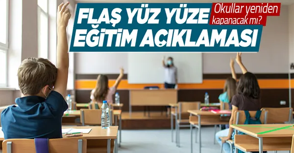 Son dakika: Koronavirüs yüzünden kaç sınıf yüz yüze eğitime ara verdi? Milli Eğitim Bakanı Mahmut Özer açıkladı!-1