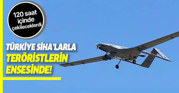 Türkiye SİHA'larla teröristlerin ensesinde!