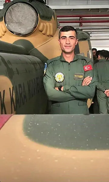 Bitlis'teki helikopter kazasında şehit olan Şükrü Karadirek’in 3 ay önce oğlu dünyaya geldi - 9