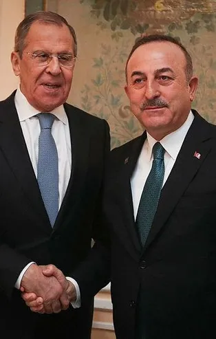 Son dakika: Dışişleri Bakanı Mevlüt Çavuşoğlu, Rusya Dışişleri Bakanı Sergey Lavrov’la görüştü