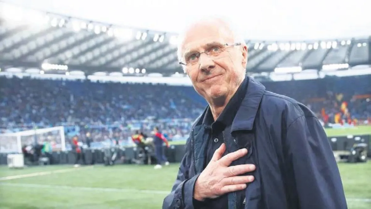 Sven- Göran Eriksson'dan acı haber