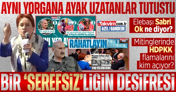 İttifak 'Kandil'i yandı PKK ile aynı yorgana ayak uzatan Akşener tutuştu! Kirli işbirliğini hakaretlerle perdeleme çabası