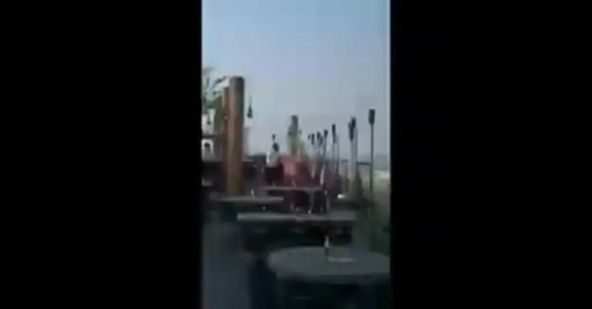 Beyrut'ta şiddetli patlama! İşte o anlar
