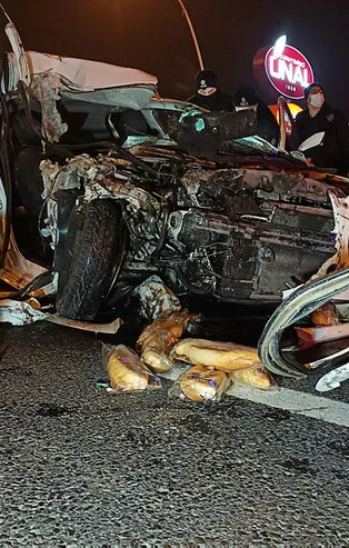 Ankara'da korkunç kaza! 2 ölü, 2 yaralı