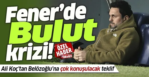 Fenerbahçe’de Erol Bulut krizi! Başkan Ali Koç’tan Emre Belözoğlu’na flaş teklif