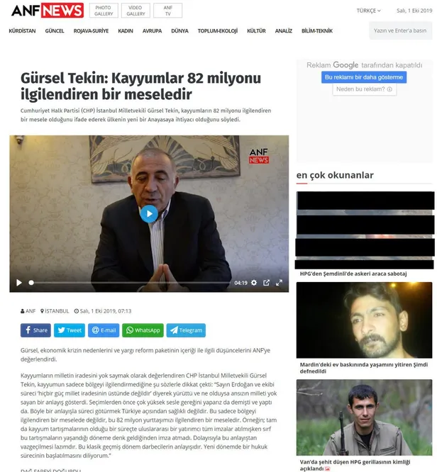 CHP’li Gürsel Tekin’den geri adım: Bilgim olmadan yayınlandı