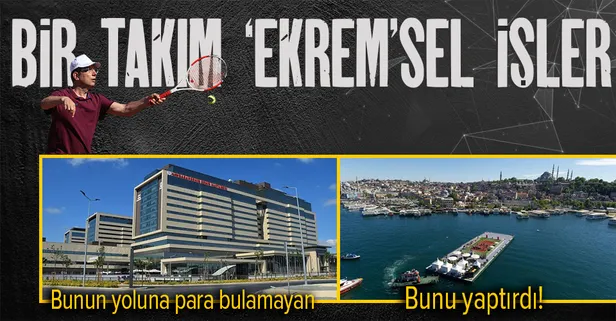Bakan Varank'tan Ekrem İmamoğlu'na tepki: Çam ve Sakura Şehir Hastanesi'nin yolunu yapmaya para bulamayanlar yüzen tenis kortu yaptı!