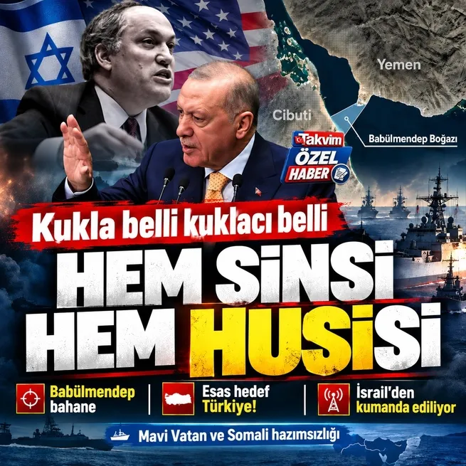 Kukla Rubin, kuklacı derin Amerika ve İsrail! Babülmendep bahane asıl hedef Türkiye
