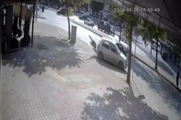 Konya'da trafik magandası drift yaparken yayayı ezdi