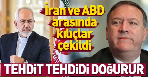 Zarif'ten ABD'ye: Tehdit tehdidi doğurur