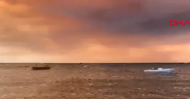 Antalya Manavgat alevlere teslim! Dumanlar güneşi kapattı ilçe karanlığa büründü