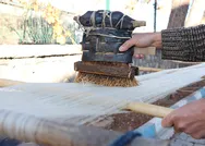 Şal şepik kumaşı dünyaya açılmak için destek bekliyor! Siirtte üretiliyor!