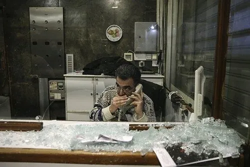 Yunanistan'da göstericiler Çalışma Bakanlığını işgal etti-2