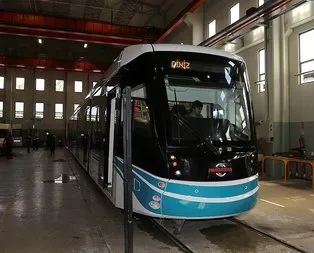 Kocaeli’ye yerli tramvay