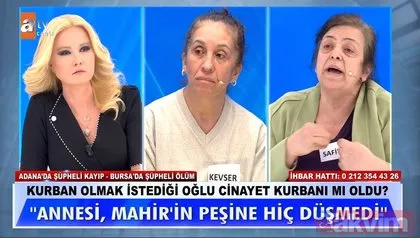 Mahir Ünlütaşkıran olayında son durum ne? Anne Safiye Müge Anlı’yı çıldırttı: Ben hayatımda böyle bir kadın görmedim