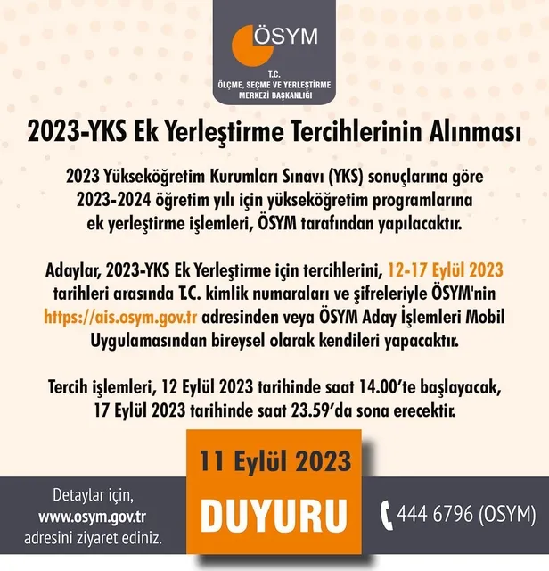 yks-ek-tercihler-basladi-mi-ne-zaman-baslayacak-yks-2-tercih-kilavuzu-yayimlandi-mi-11-eylul-2023-osym-son-dak-1694436606686.jpg Boş kalan kontenjanlar listesi ve taban puanları! YKS EK TERCİH KILAVUZU PDF İNDİR! 2023 YKS ek tercihler başladı mı, saat kaçta başlayacak?-2