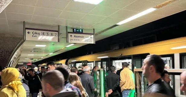 Üsküdar-Samandıra Metrosu’nda teknik arıza! Seferler yapılamadı
