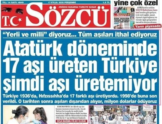 Prof. Cevdet Erdöl’den aşı provokasyonuna kalkışan CHP yandaşı Sözcü'ye belgeli yanıt-2