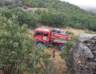 Diyarbakır’daki örtü yangını söndürüldü