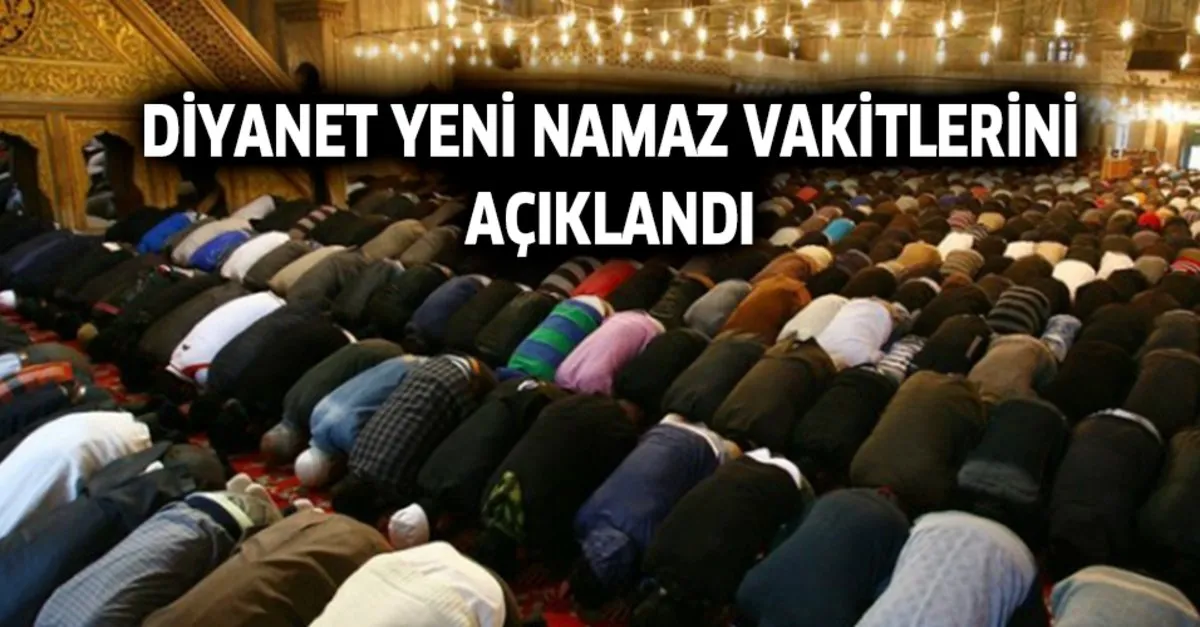 20 Kasim Carsamba Diyanet Son Dakika Yeni Namaz Vakitleri Saatleri Sabah Ezani Vakti Saat Kacta Takvim