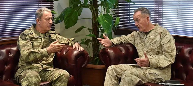 Akar ve Dunford İncirlik'te görüştü