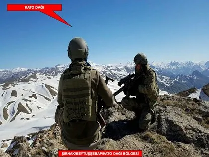 Mehmetçik, Kato dağını PKK’dan temizliyor