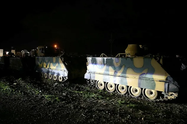 Son dakika: TSK’ya ait 300 askeri araç İdlib’e girdi