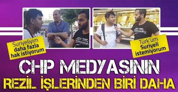 CHP yandaşı kanalda aynı kişi hem Suriyeli hem Türk vatandaşı olarak konuştu!