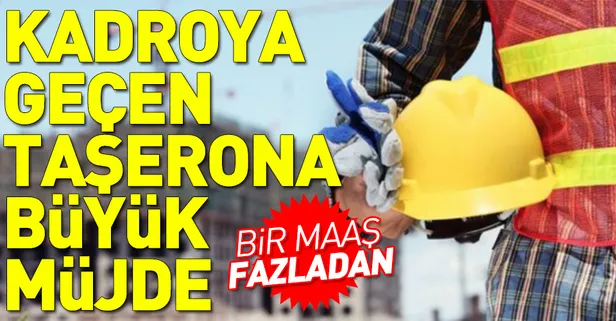 4C'den 4B kadrosuna geçenlere maaş müjdesi