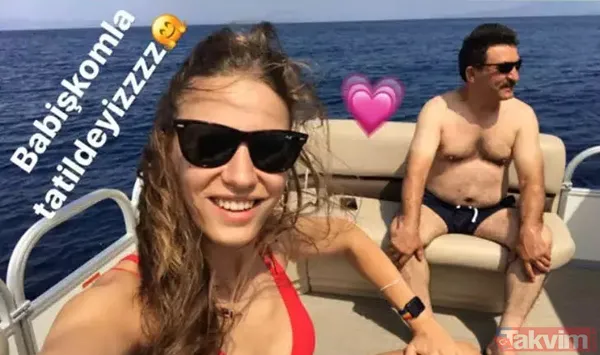 Oy vermeye Adana Demirspor formasıyla gelmişti! Serenay Sarıkaya'nın babasına bakın! Annesi Ümran Seyhan aşka yelken açmıştı... - 17