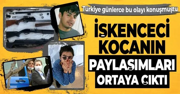 Türkiye günlerce Melek İpek’i konuşmuştu! İşkenceci koca Ramazan İpek’in silah paylaşımları ortaya çıktı!