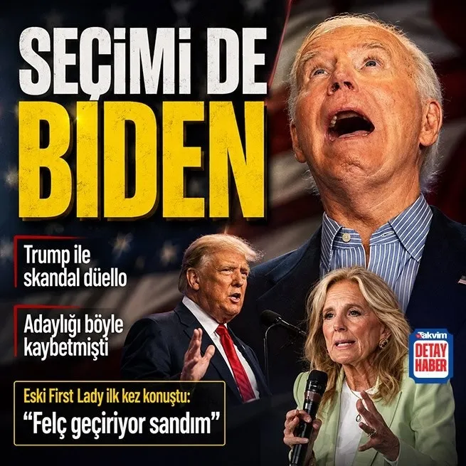 Joe Biden Trump ile düelloda adaylığı kaybetmişti! Eski First Lady ilk kez konuştu: Felç geçiriyor sandım