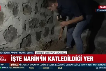 İşte Narin'in öldürüldüğü yer!
