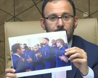 UEFAnın soruşturma kararına Bakan Kasapoğlundan fotoğraflı yanıt!