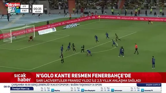 N'golo Kante resmen Fenerbahçe'de!